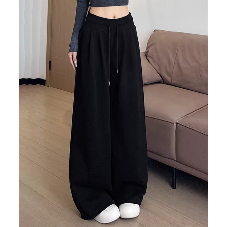 スウェットパンツハイウエストワイドパンツ | Miniministore | 詳細画像6 