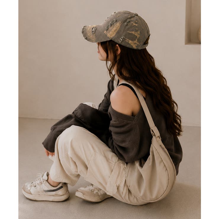 ヴィンテージデニムキャップ ダメージ加工 | Miniministore | 詳細画像13 