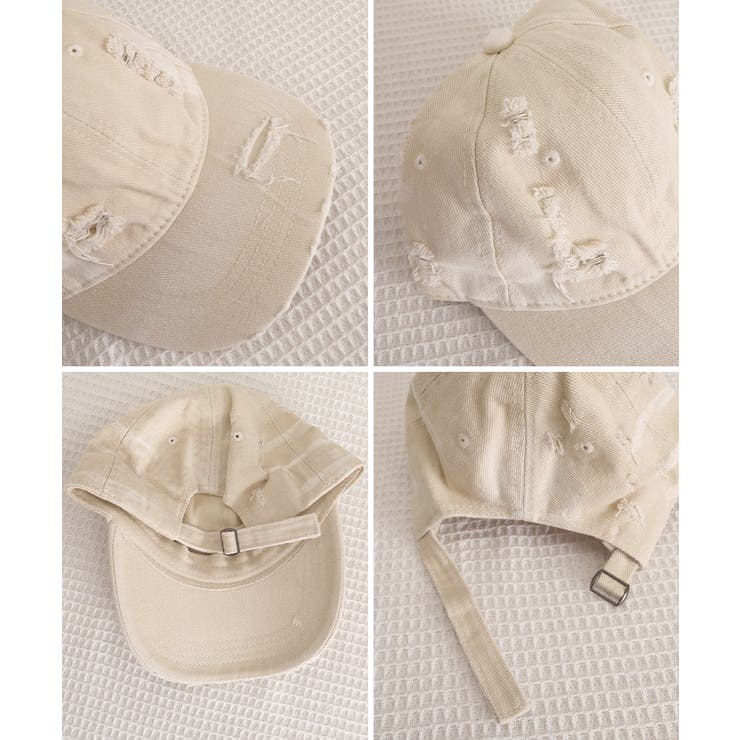 ヴィンテージデニムキャップ ダメージ加工 | Miniministore | 詳細画像23 