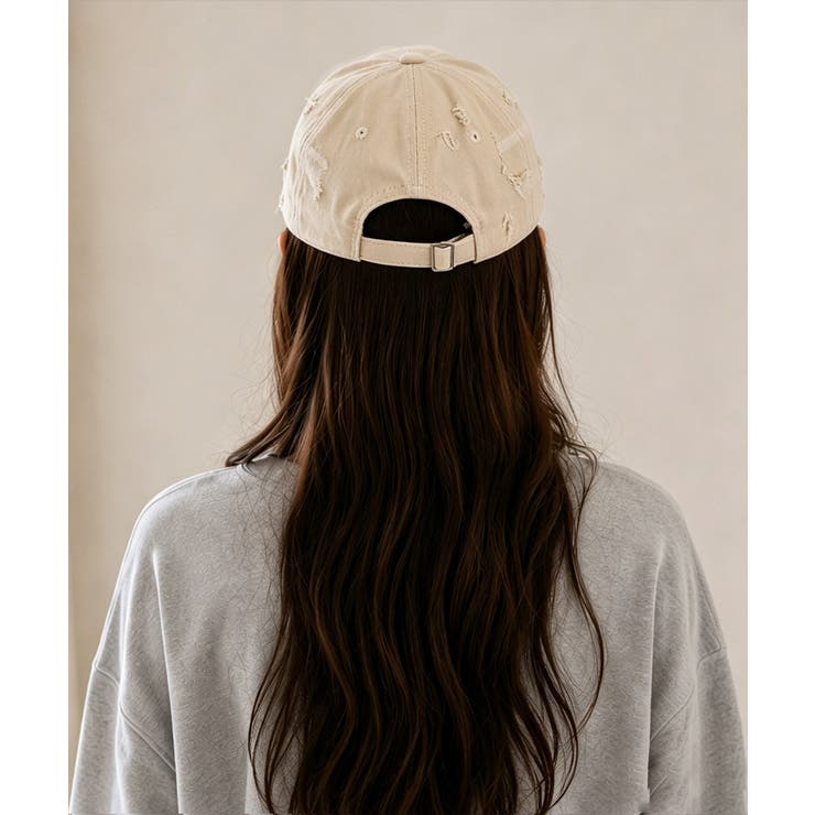 ヴィンテージデニムキャップ ダメージ加工 | Miniministore | 詳細画像8 