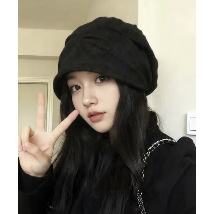 コーデュロイボリュームキャスケット韓国風 | Miniministore | 詳細画像3 