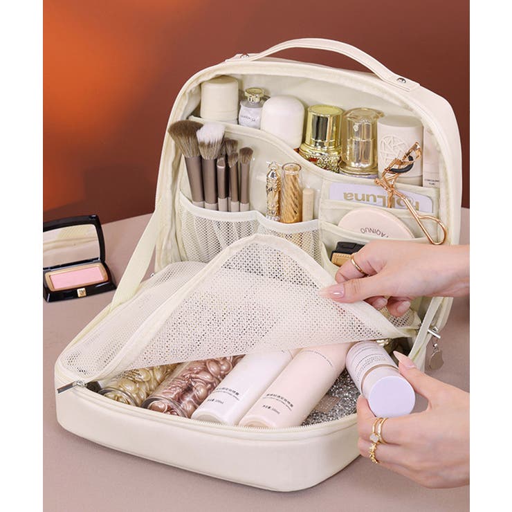 メイクポーチ 大容量 おしゃれ化粧ポーチ | Miniministore | 詳細画像4 