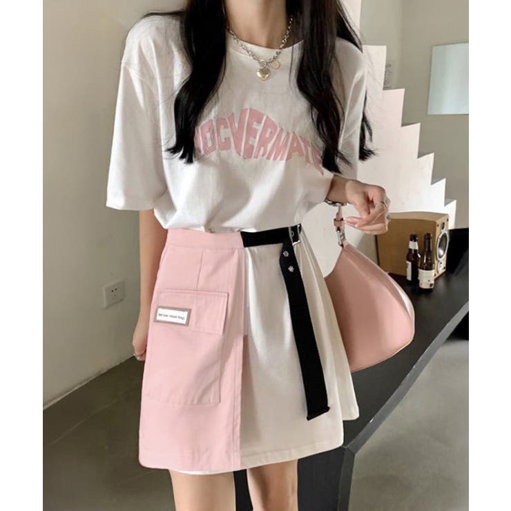 PAMEO POSE❤️シャツワンピース×ミニスカート　セット売り PAMEO POSE❤️シャツワンピース×ミニスカート セット売り PAMEO