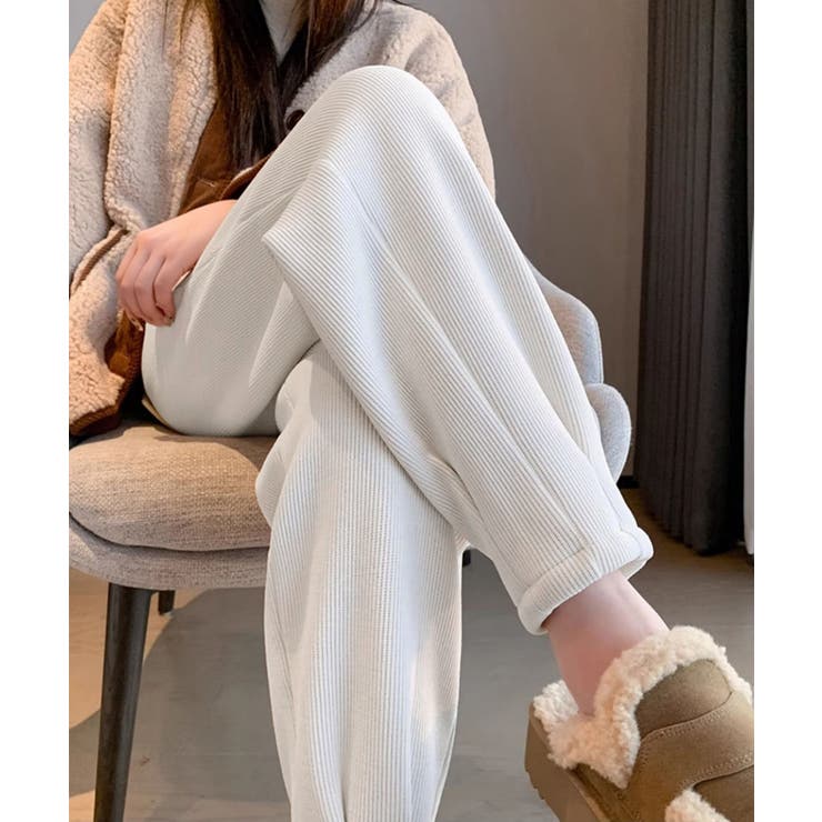 裏起毛コーデュロイテーパードパンツ9分丈 | Miniministore | 詳細画像6 