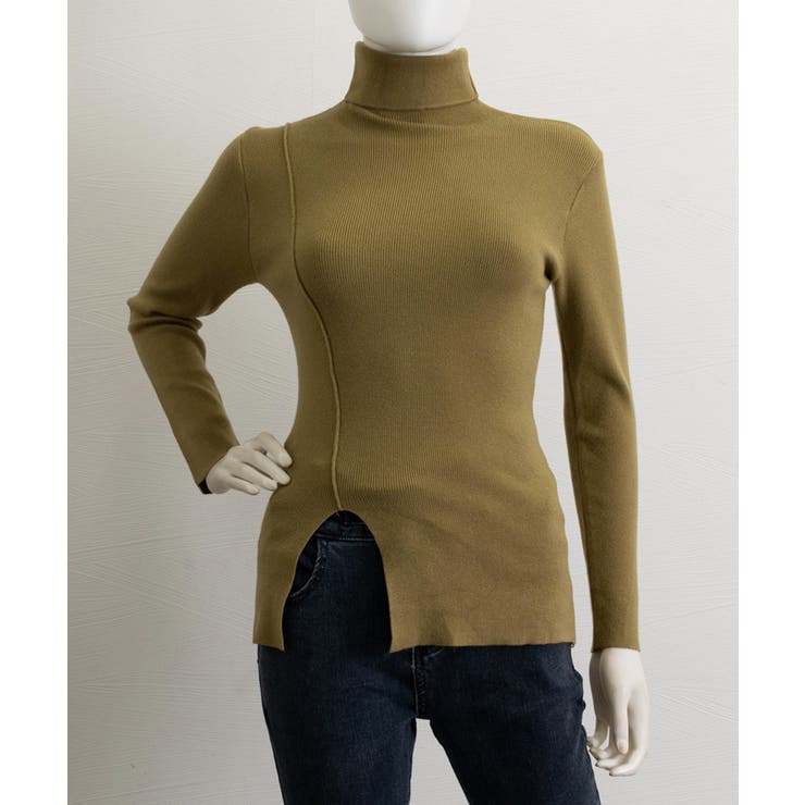 タートルネックニットトップス レディース | Miniministore | 詳細画像7 