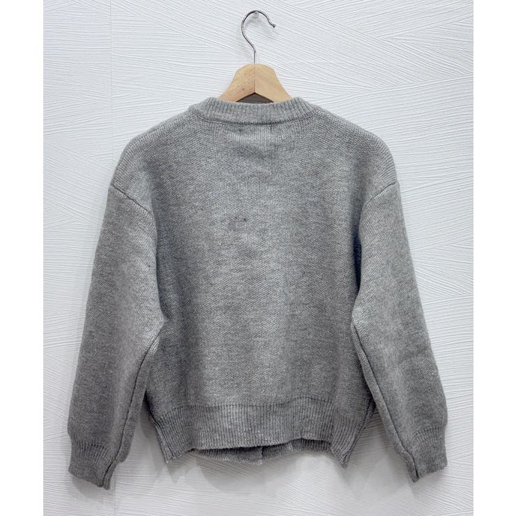 韓国風トグルボタンニットカーディガン秋冬 | Miniministore | 詳細画像17 