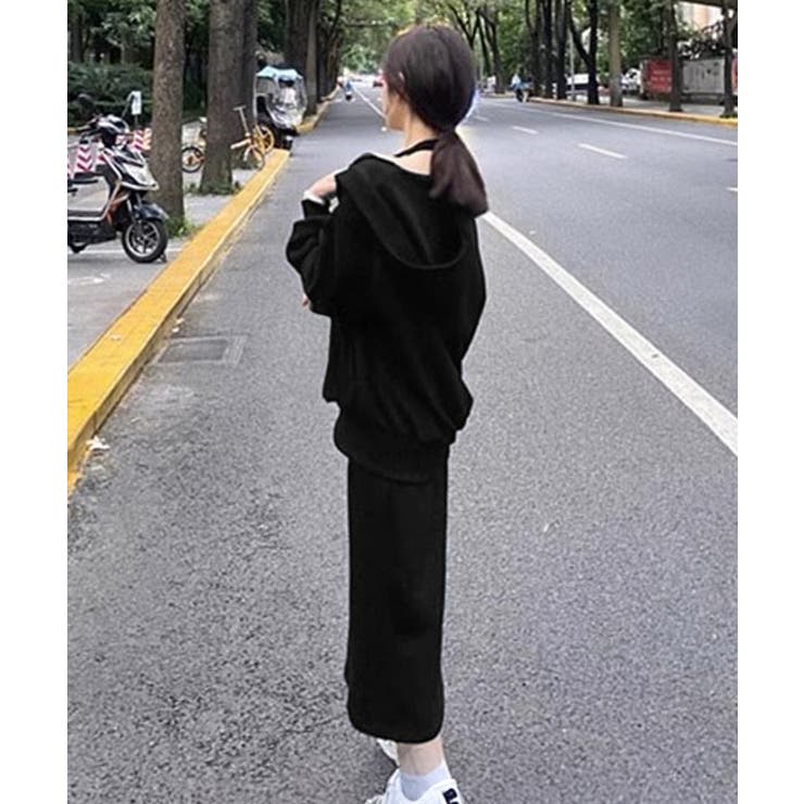 薄手スウェット上下春夏セットアップ韓国風 | Miniministore | 詳細画像6 