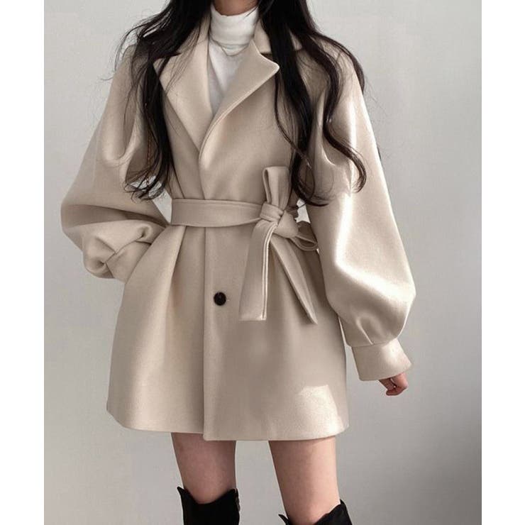 ミドル丈チェスターコートミディアムコート | Miniministore | 詳細画像2 