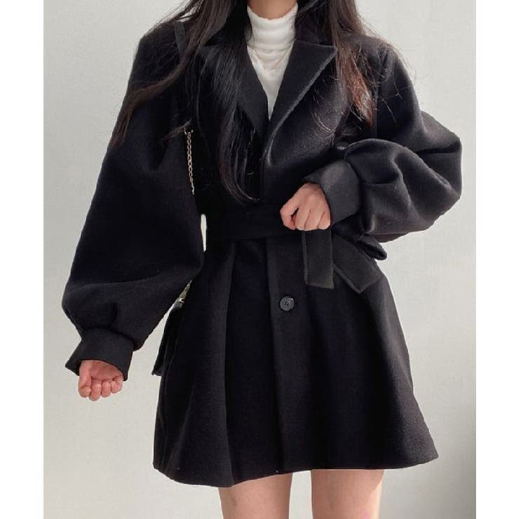 ミドル丈チェスターコートミディアムコート | Miniministore | 詳細画像4 