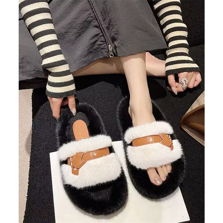 レディース ファーサンダル 厚底サンダル [品番：AGCW0006196]｜ANGELCLOSET（エンジェルクローゼット）のレディースファッション通販｜SHOPLIST（ショップリスト）