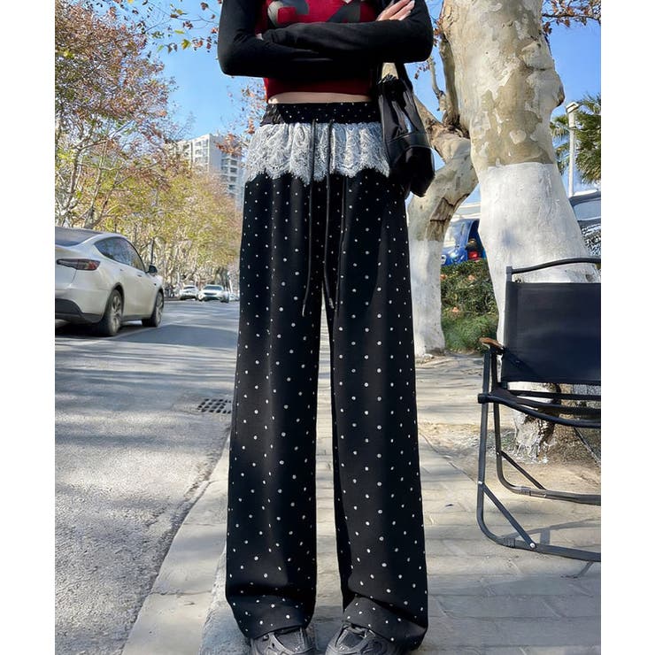 ブラック | レディース ロングパンツ 低身長向け | SUNSHINE CLOSET