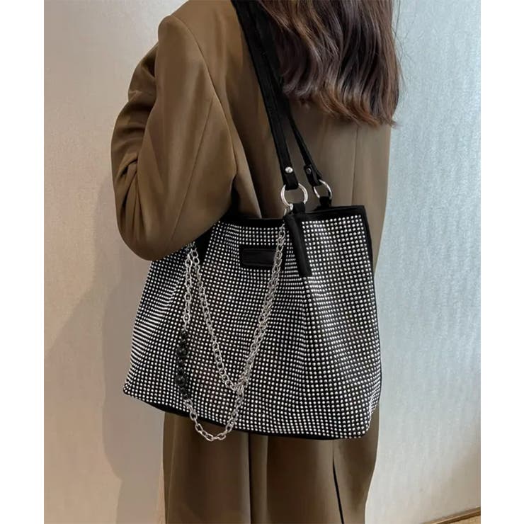 キラキラトートバッグワンショルダーバッグ[品番：AGCW0005806