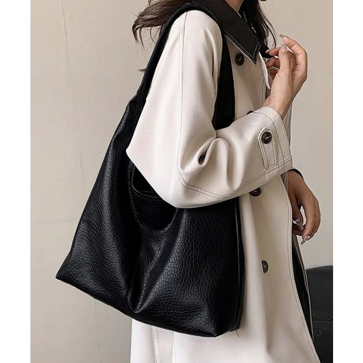 ブラック | ポーチ付きショルダーバッグ レディース | SUNSHINE CLOSET