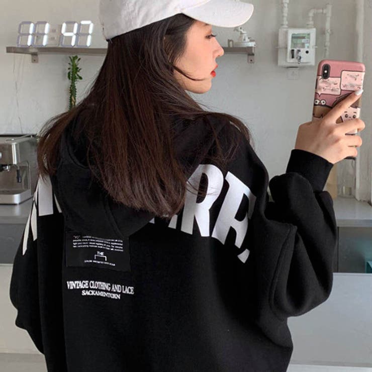 ジップアップパーカー レディース 春秋冬 | Miniministore | 詳細画像11 