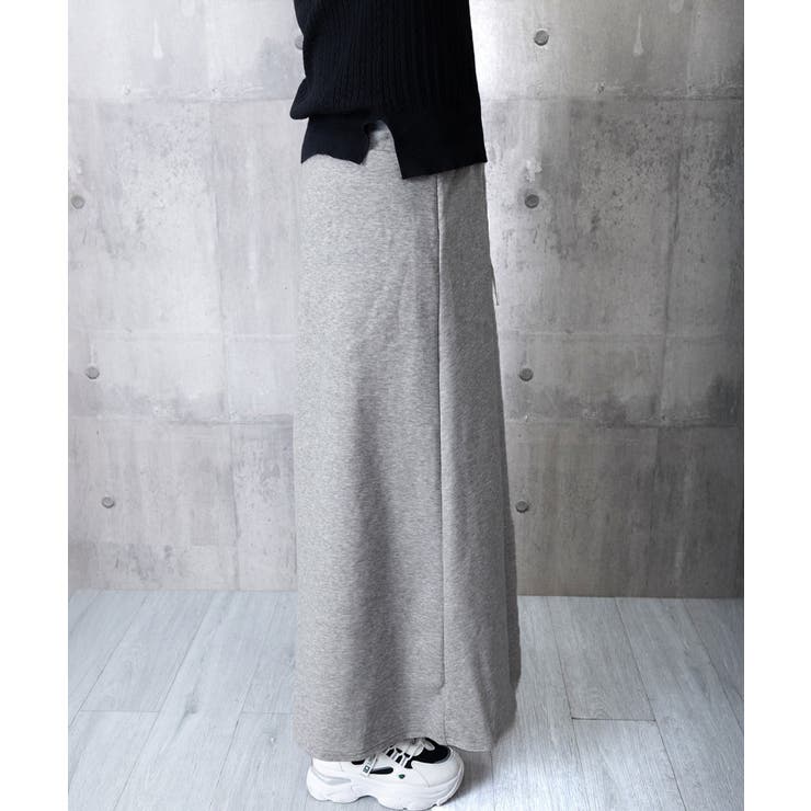 スウェットロングスカート 美脚 春秋冬 | Miniministore | 詳細画像13 