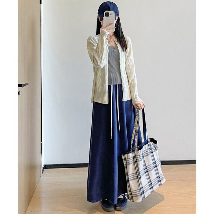 スウェットロングスカート 美脚 春秋冬 | Miniministore | 詳細画像9 