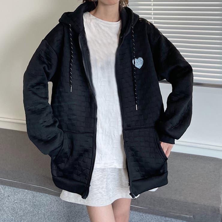 ジップパーカー レディース 長袖[品番：II000007822]｜Miniministore