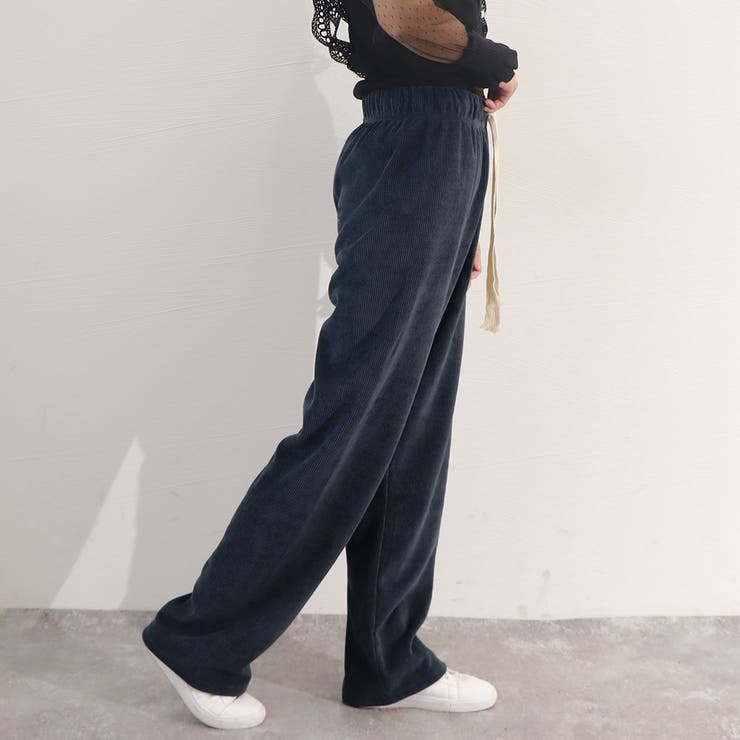 コーデュロイワイドパンツ 韓国レディース[品番：II000009661]｜Miniministore（ミニミニストア）のレディース ファッション通販｜SHOPLIST（ショップリスト）