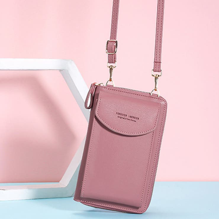 スマホショルダーバッグ 縦型 ミニポーチ[品番：II000006609