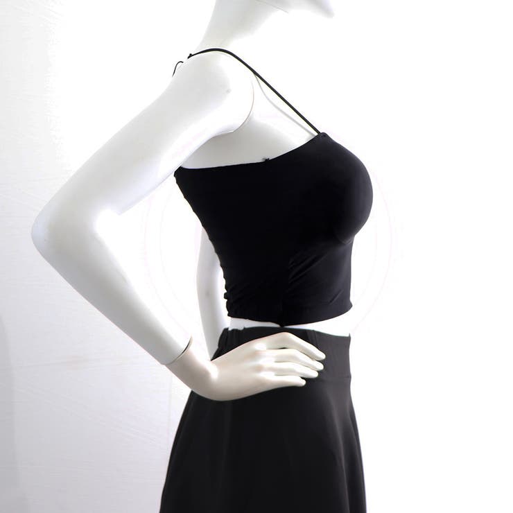 シンプル 無地 カップ付キャミソール | Miniministore | 詳細画像14 