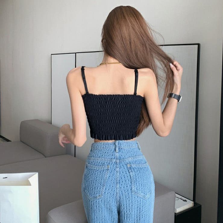 シンプル 無地 カップ付キャミソール | Miniministore | 詳細画像6 