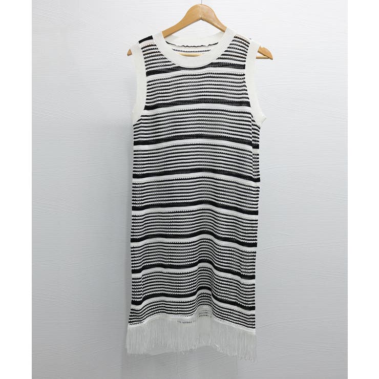 ワンピース 120%LINO SS25 (32ALIW4759 000B317000050) VIS(ビス) / Lottoコラボノースリワンピース (ワンピース
