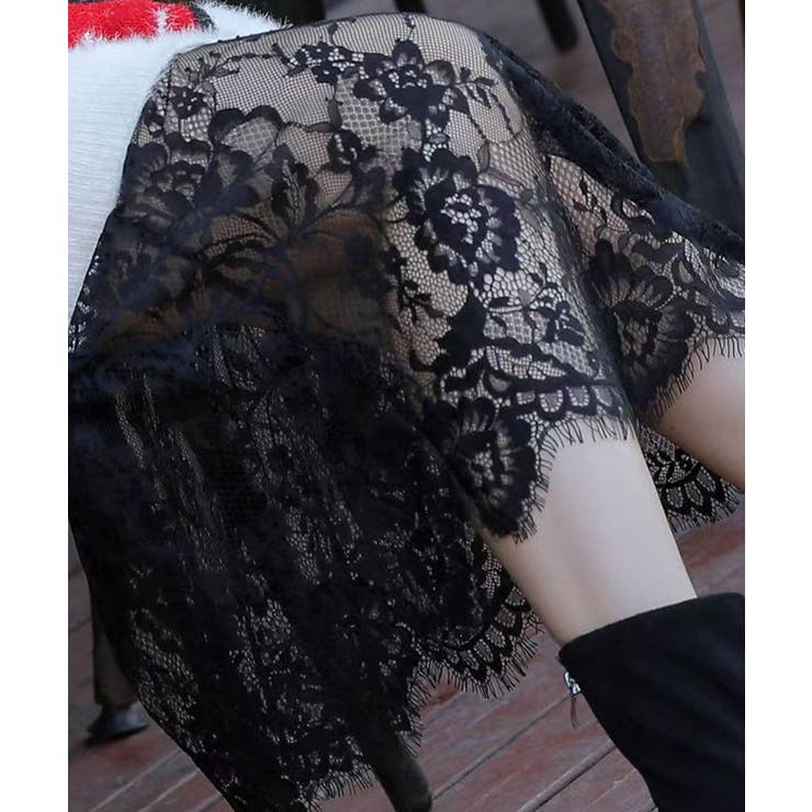 ロング丈 チュールスカート シースルー | Miniministore | 詳細画像3 