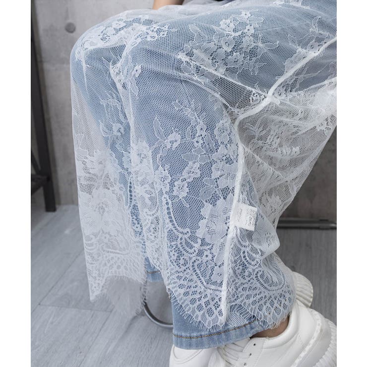 ロング丈 チュールスカート シースルー | Miniministore | 詳細画像5 