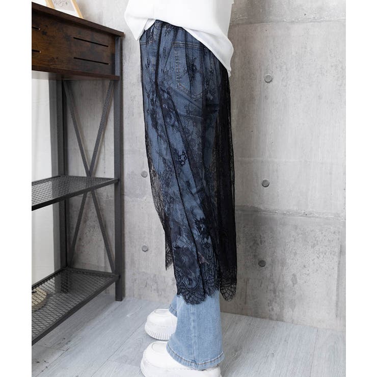 ロング丈 チュールスカート シースルー | Miniministore | 詳細画像8 