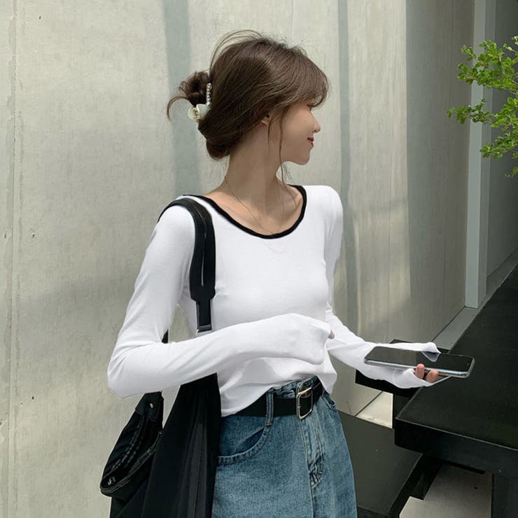 長袖Tシャツ レディース秋服 カットソー | Miniministore | 詳細画像10 