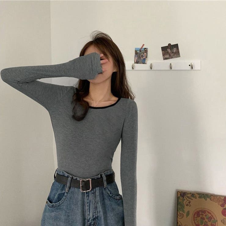 長袖Tシャツ レディース秋服 カットソー | Miniministore | 詳細画像8 