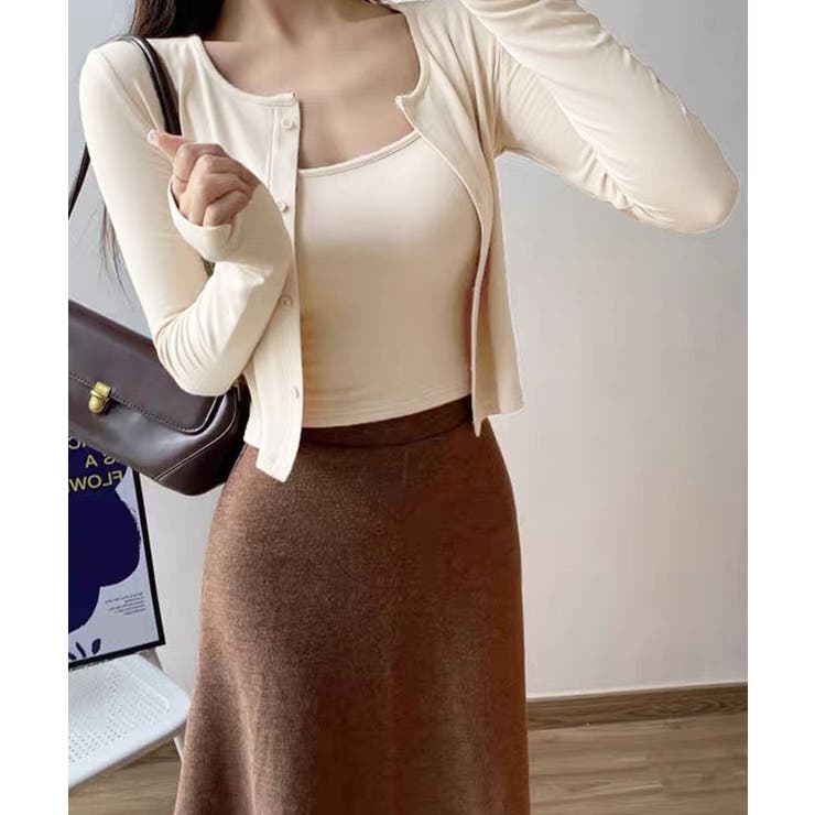 カーディガンキャミソール2点セット | Miniministore | 詳細画像3 