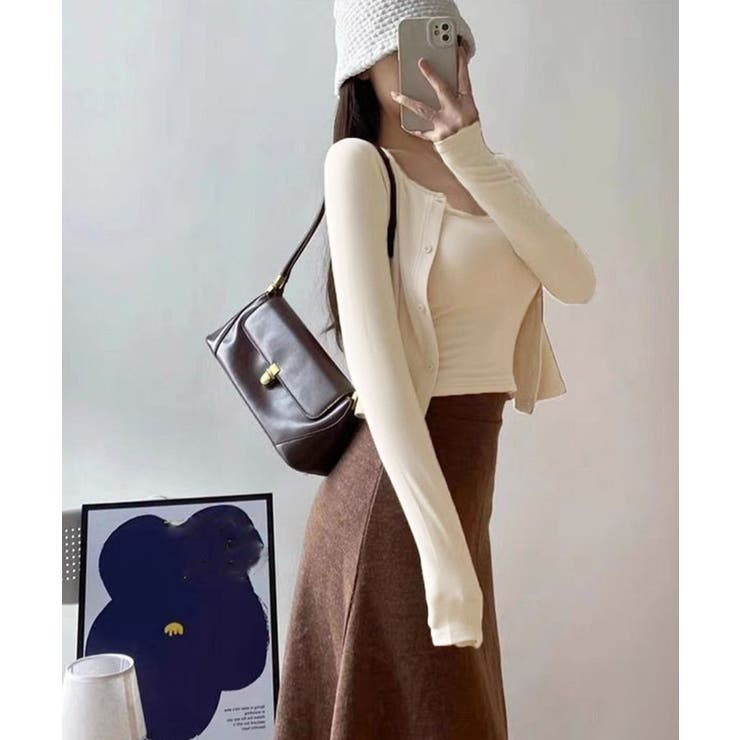 カーディガンキャミソール2点セット | Miniministore | 詳細画像5 