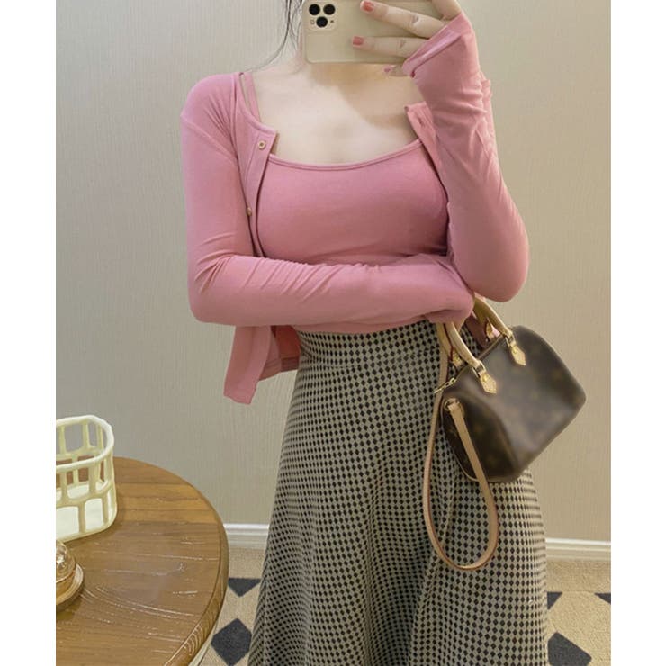 カーディガンキャミソール2点セット | Miniministore | 詳細画像7 