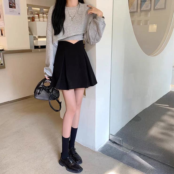 ハイウエスト Aライン ミニスカート | Miniministore | 詳細画像7 