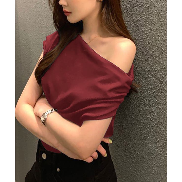 オフショルダーTシャツ カットソー 半袖 | Miniministore | 詳細画像13 