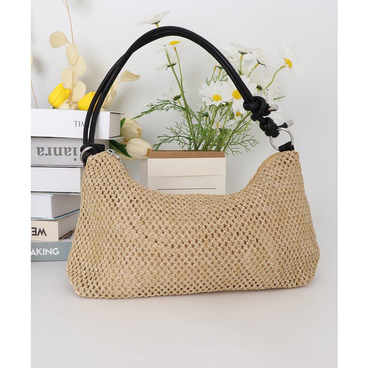 ストローバッグ ショルダーバッグ 麦わら | Miniministore | 詳細画像11 