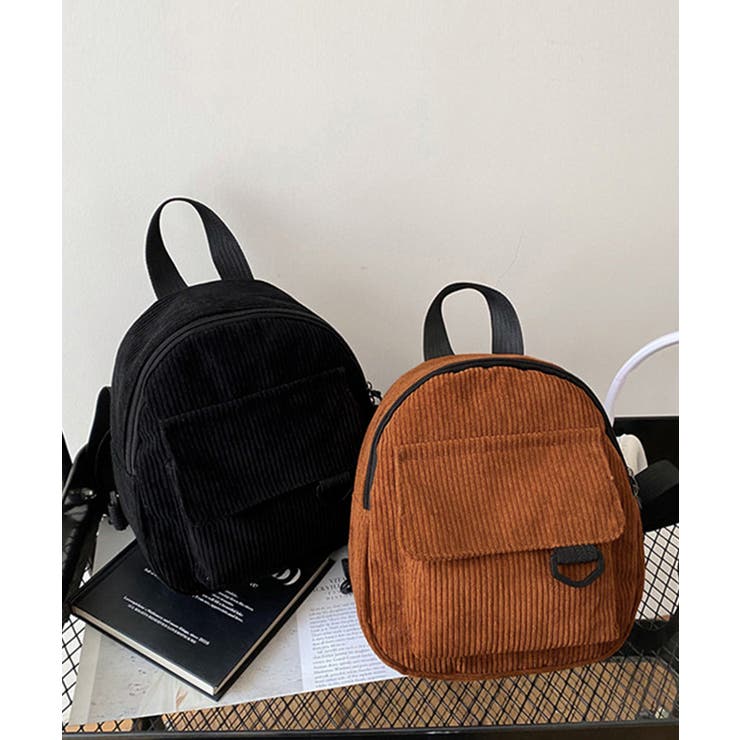 コーデュロイ リュックバッグ 軽量 | Miniministore | 詳細画像12 