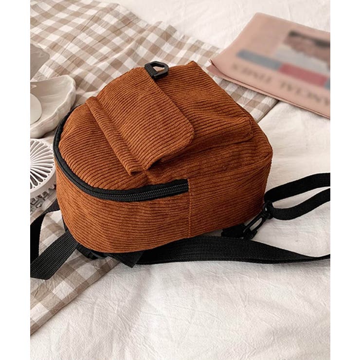 コーデュロイ リュックバッグ 軽量 | Miniministore | 詳細画像14 