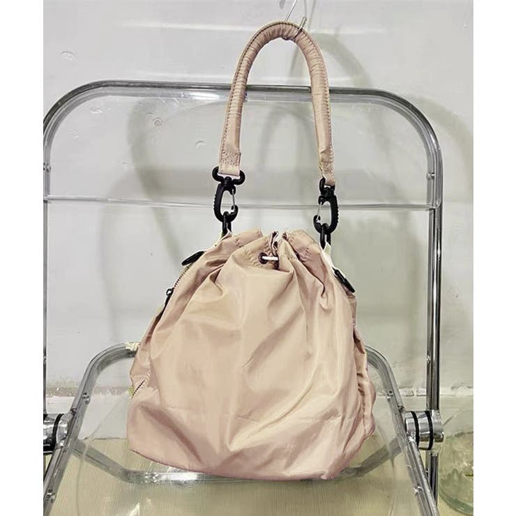 ショルダーバッグ 巾着デザイン バケツ型 | Miniministore | 詳細画像12 