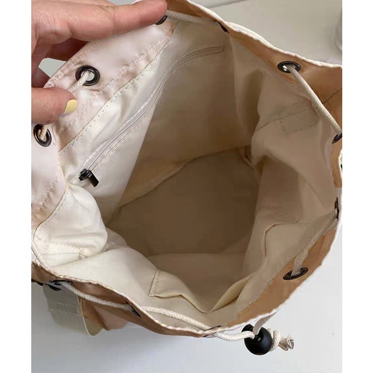 ショルダーバッグ 巾着デザイン バケツ型 | Miniministore | 詳細画像14 