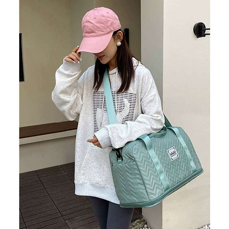 拡張ファスナーボストンバッグ ポーチ付き | Miniministore | 詳細画像6 