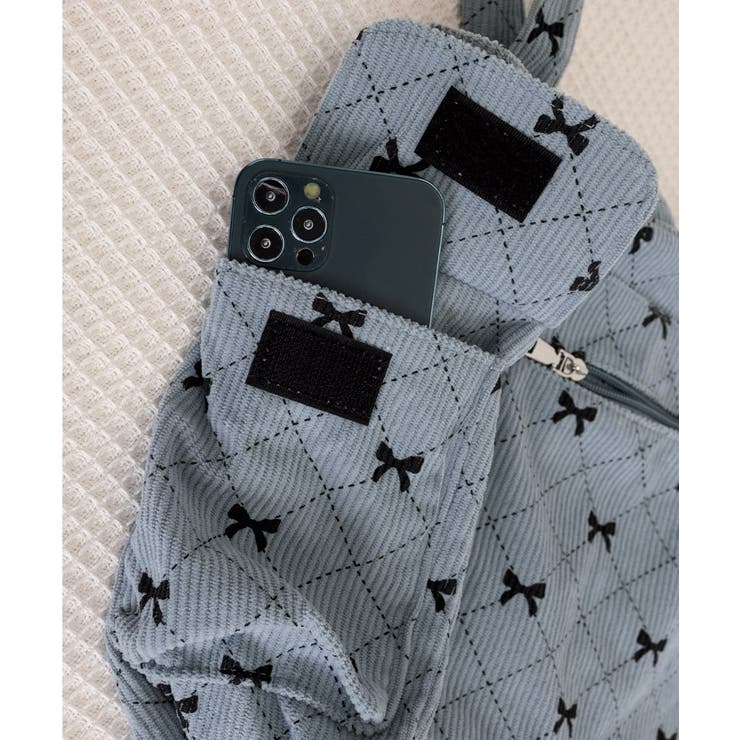 コーデュロイ マルチポケットトートバッグ | Miniministore | 詳細画像13 