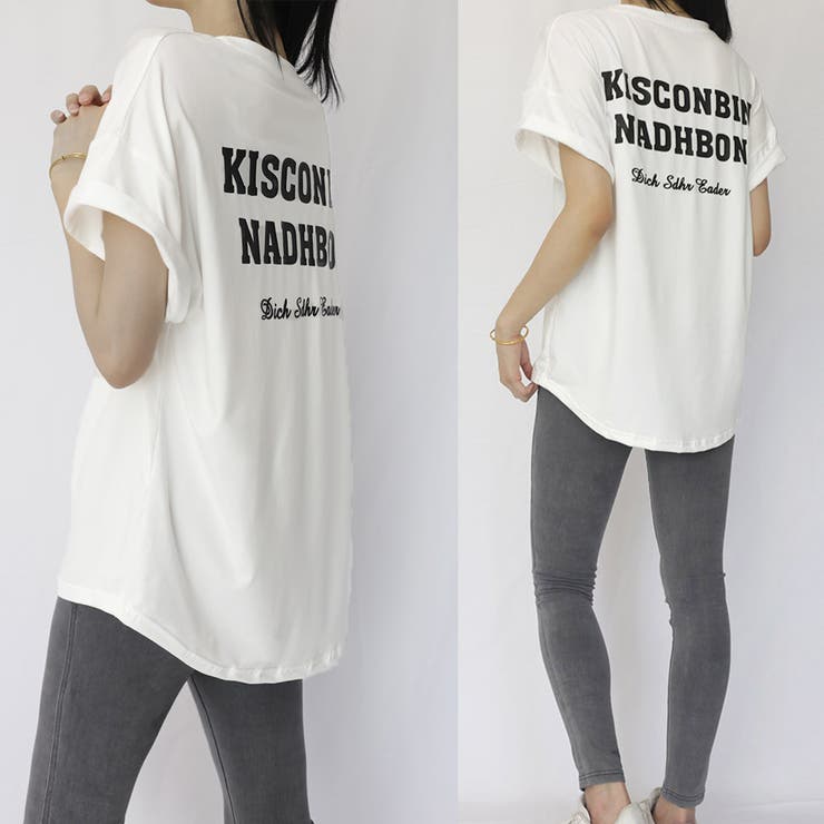 バックプリントロゴ オーバーサイズ | Miniministore | 詳細画像11 