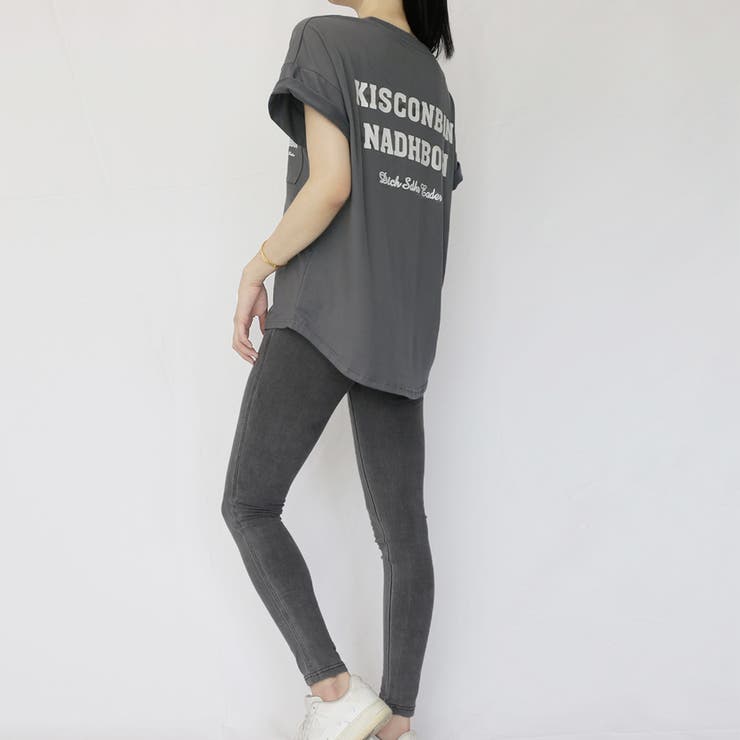 バックプリントロゴ オーバーサイズ | Miniministore | 詳細画像13 