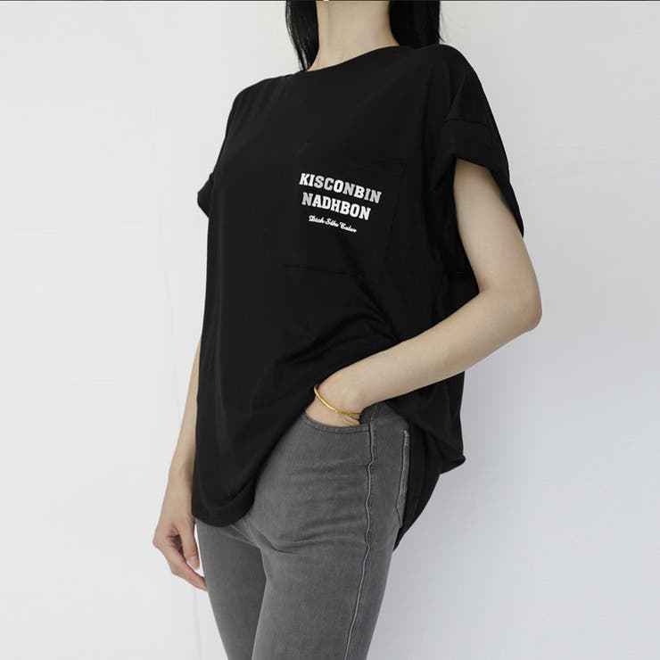 バックプリントロゴ オーバーサイズ | Miniministore | 詳細画像5 