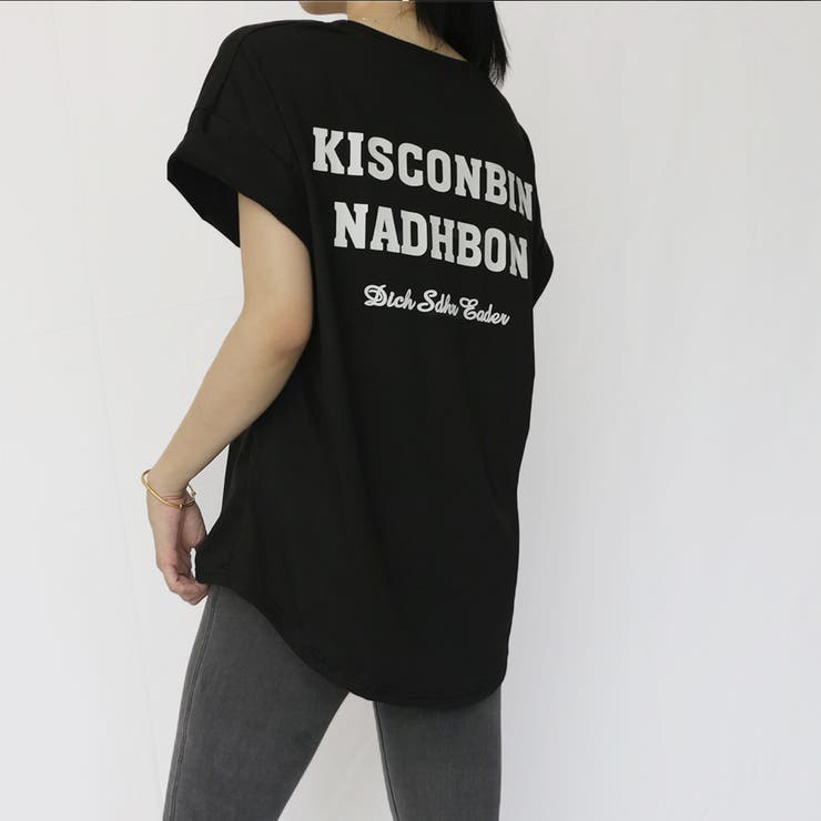 バックプリントロゴ オーバーサイズ | Miniministore | 詳細画像6 
