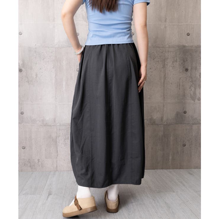 ロング丈 フレアスカート ウエストゴム | Miniministore | 詳細画像14 