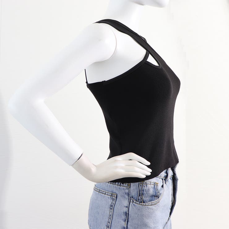 アシンメトリーキャミタンク 重ね着 | Miniministore | 詳細画像11 