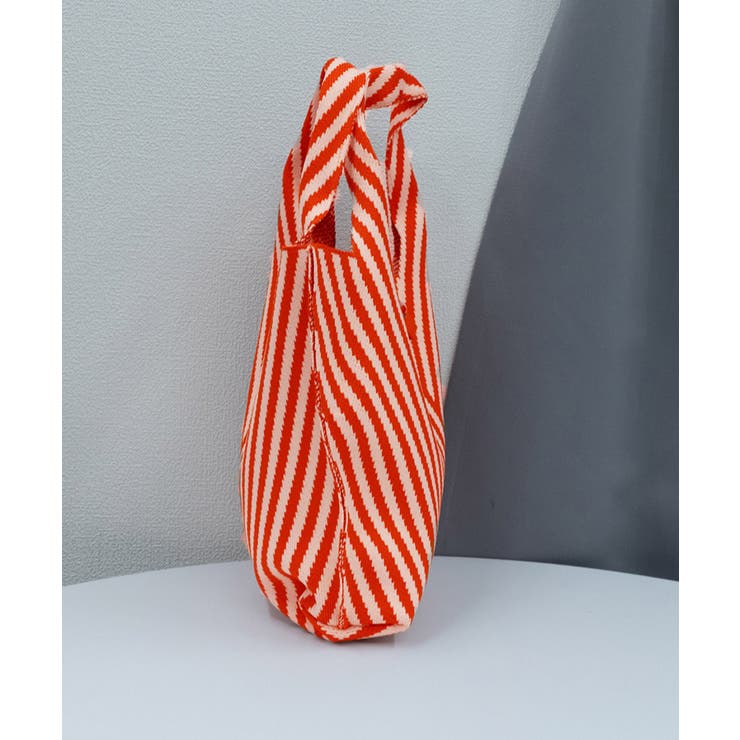 ストライプニットバッグ ミニバッグ | Miniministore | 詳細画像14 